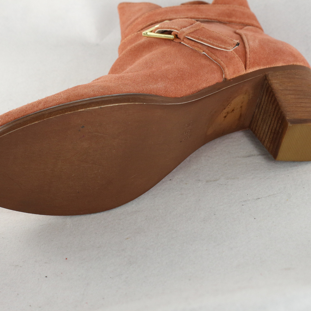 New MATISSE Rust "Harper" Orange Suede Boots - Picture 8 of 8